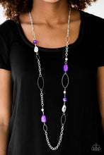 Load image into Gallery viewer, Paparazzi ~ Popular Demand ~ Purple Necklace Set