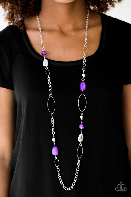 Paparazzi ~ Popular Demand ~ Purple Necklace Set