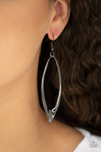 Load image into Gallery viewer, Paparazzi ~ Positively Progressive ~ Black Earrings*