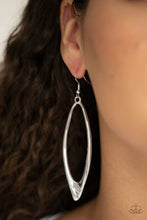 Load image into Gallery viewer, Paparazzi ~ Positively Progressive ~ Silver Earrings