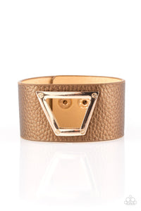 Paparazzi ~ Power Play ~ Brown Urban Bracelet