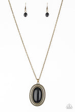 Load image into Gallery viewer, Paparazzi ~ Practical Prairie ~ Brass Necklace Set