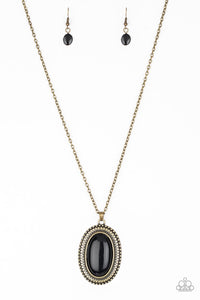 Paparazzi ~ Practical Prairie ~ Brass Necklace Set