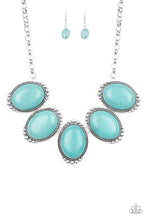 Load image into Gallery viewer, Paparazzi ~ Prairie Goddess ~ Blue Turquoise Necklace and Bracelet Set