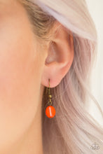 Load image into Gallery viewer, Paparazzi - Prairie Practical - Orange  Necklace Set