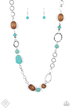 Load image into Gallery viewer, Paparazzi ~ Prairie Reserve ~ Blue Turquoise Necklace, Bracelet &amp; Ring Set (Fashion Fix Exclusive)