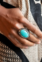 Load image into Gallery viewer, Paparazzi ~ Prairie Reserve ~ Blue Turquoise Necklace, Bracelet &amp; Ring Set (Fashion Fix Exclusive)