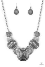 Load image into Gallery viewer, Paparazzi - Prehistoric Powerhouse - Silver Necklace Set