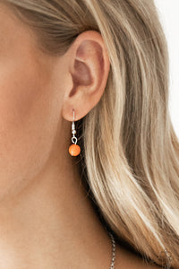 Paparazzi ~ Pretty Pop-tastic! ~ Orange Necklace Set