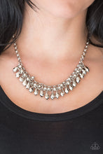 Load image into Gallery viewer, Paparazzi ~ Prima DIVA ~ Silver Necklace Set