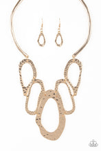Load image into Gallery viewer, Paparazzi ~ Prime Prowess ~ Gold Necklace Set