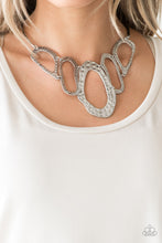 Load image into Gallery viewer, Paparazzi ~ Prime Prowess ~ Silver Necklace  Set