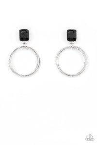 Paparazzi ~ Prismatic Perfection ~ Black Post Earrings