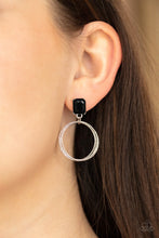 Load image into Gallery viewer, Paparazzi ~ Prismatic Perfection ~ Black Post Earrings