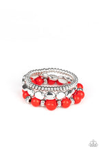 Load image into Gallery viewer, Paparazzi ~ Prismatic Pop ~ Red Bracelet