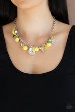Load image into Gallery viewer, Paparazzi ~ Prismatic Sheen ~ Yellow Necklace Set