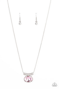 Paparazzi ~ Pristinely Prestigious ~ Pink Necklace Set
