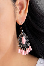 Load image into Gallery viewer, Paparazzi ~ Private Villa ~ Pink Earrings