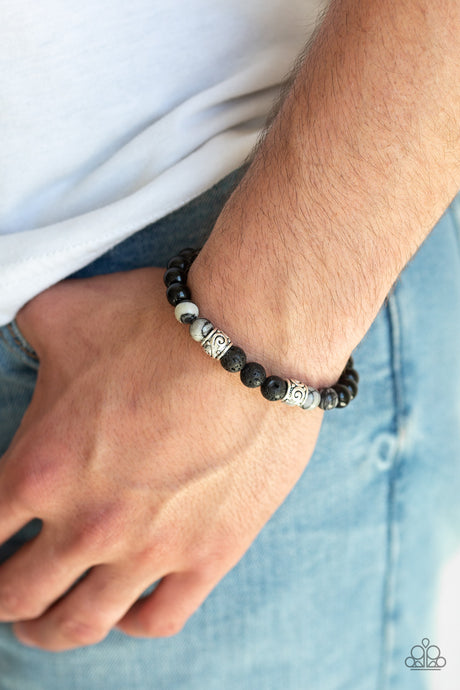 Paparazzi - Proverb - Silver Urban Bracelet - Klassy Jewelz Boutique