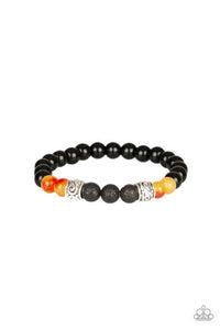 Paparazzi - Proverb - Orange Urban Bracelet - Klassy Jewelz Boutique