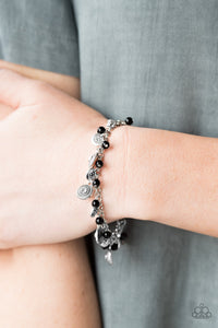 Paparazzi ~ Pure LUXE ~ Black Bracelet