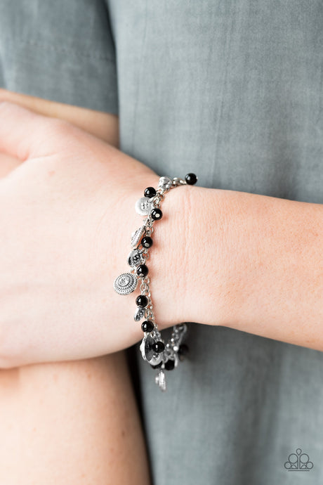 Paparazzi ~ Pure LUXE ~ Black Bracelet