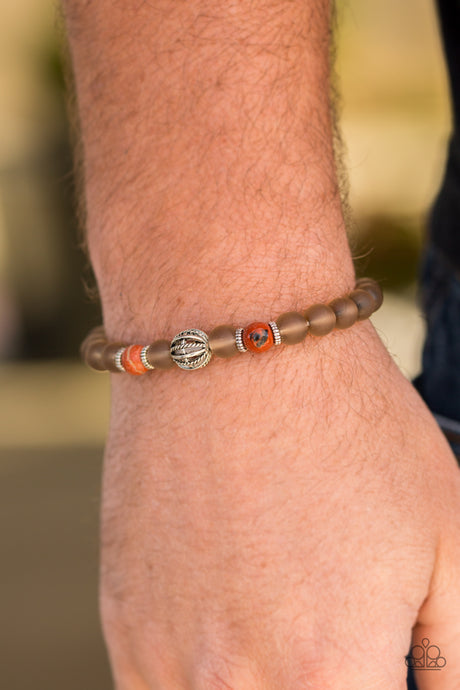Paparazzi ~ Purity ~ Men's Brown Urban Bracelet