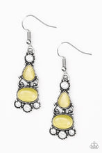 Load image into Gallery viewer, Paparazzi ~ Push Your LUXE ~ Yellow Earrings