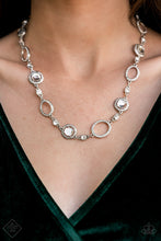 Load image into Gallery viewer, Paparazzi ~ Pushing Your LUXE ~ White Necklace Set (Fashion Fix Exclusive)