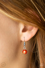 Load image into Gallery viewer, Paparazzi ~ Put On Your Party Dress ~ Orange Pearl Choker Necklace Set