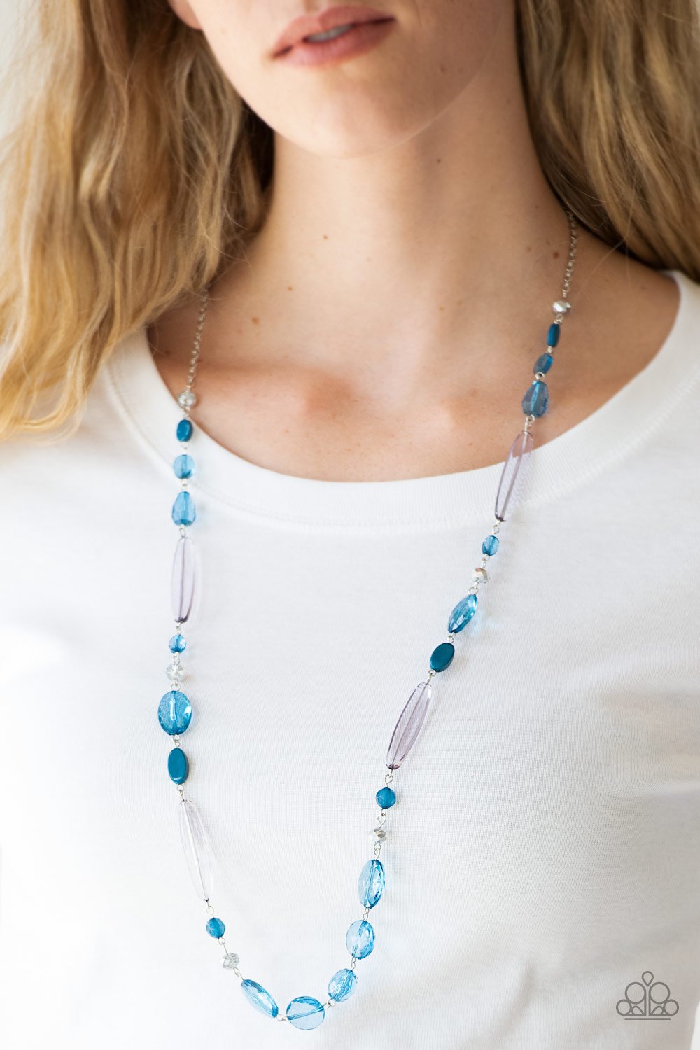 Paparazzi ~ Quite Quintessence ~ Blue Necklace Set