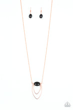 Load image into Gallery viewer, Paparazzi ~ Quarry Quest ~ Black Necklace Set