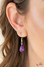 Load image into Gallery viewer, Paparazzi ~ Quarry Trail ~ Purple Necklace Set