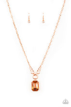 Load image into Gallery viewer, Paparazzi ~ Queen Bling ~ Copper Necklace Set
