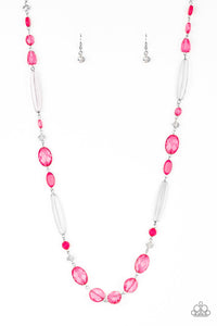 Paparazzi ~ Quite Quintessence ~ Pink Necklace Set