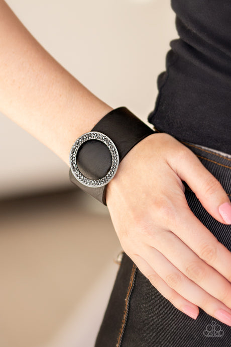 Paparazzi ~ RING Them In ~ Black Urban Bracelet