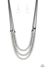 Load image into Gallery viewer, Paparazzi ~ RING to Reason ~ Black Necklace Set