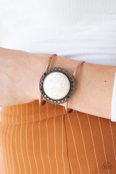 Paparazzi ~ RODEO Rage ~ Copper Cuff Bracelet