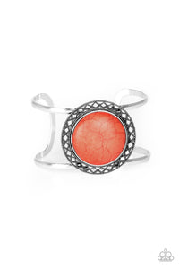 Paparazzi ~ RODEO Rage ~ Orange Cuff Bracelet