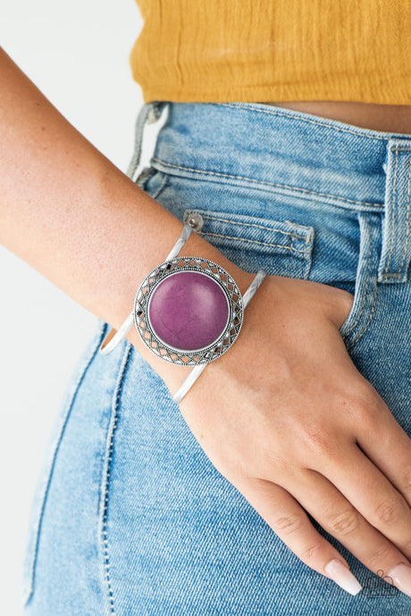 Paparazzi ~ RODEO Rage ~ Purple Cuff Bracelet