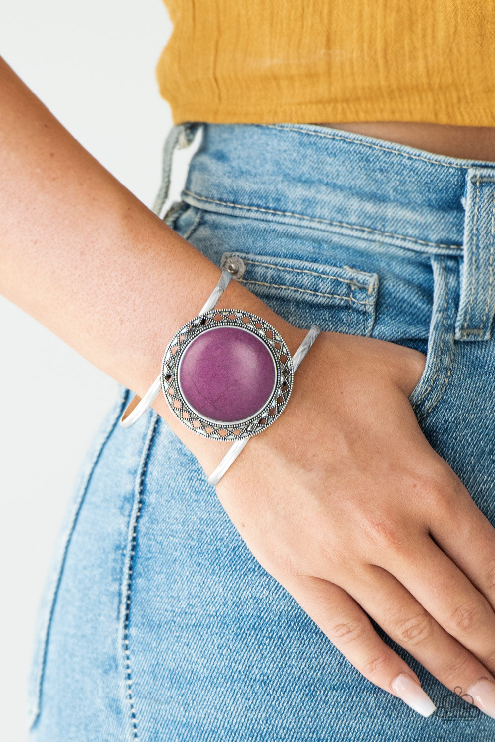 Paparazzi ~ RODEO Rage ~ Purple Cuff Bracelet
