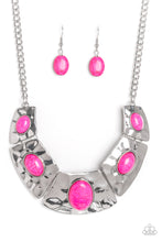 Load image into Gallery viewer, Paparazzi ~ RULER In Favor ~ Pink Necklace Set