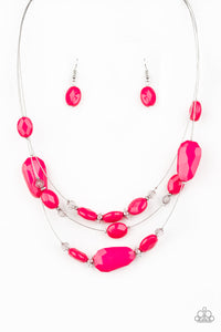 Paparazzi ~ Radiant Reflections ~ Pink Necklace Set