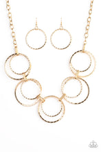 Load image into Gallery viewer, Paparazzi ~ Radiant Revolution ~ Gold Necklace Set