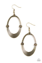 Load image into Gallery viewer, Paparazzi ~ Radiantly Rural ~ Brass Earrings