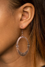 Load image into Gallery viewer, Paparazzi ~ Radiantly Rural ~ Copper Earrings