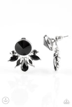 Load image into Gallery viewer, Paparazzi ~ Radically Royal ~ Black Double-Sided Post Earrings
