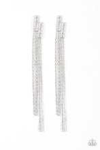 Load image into Gallery viewer, Paparazzi ~ Radio Waves ~ White Post Earrings