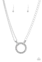 Load image into Gallery viewer, Paparazzi ~ Razzle Dazzle ~ White Necklace Set (Life of the Party Exclusive)
