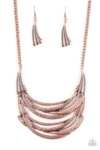 Load image into Gallery viewer, Paparazzi ~ Read Between The VINES ~ Copper Necklace Set